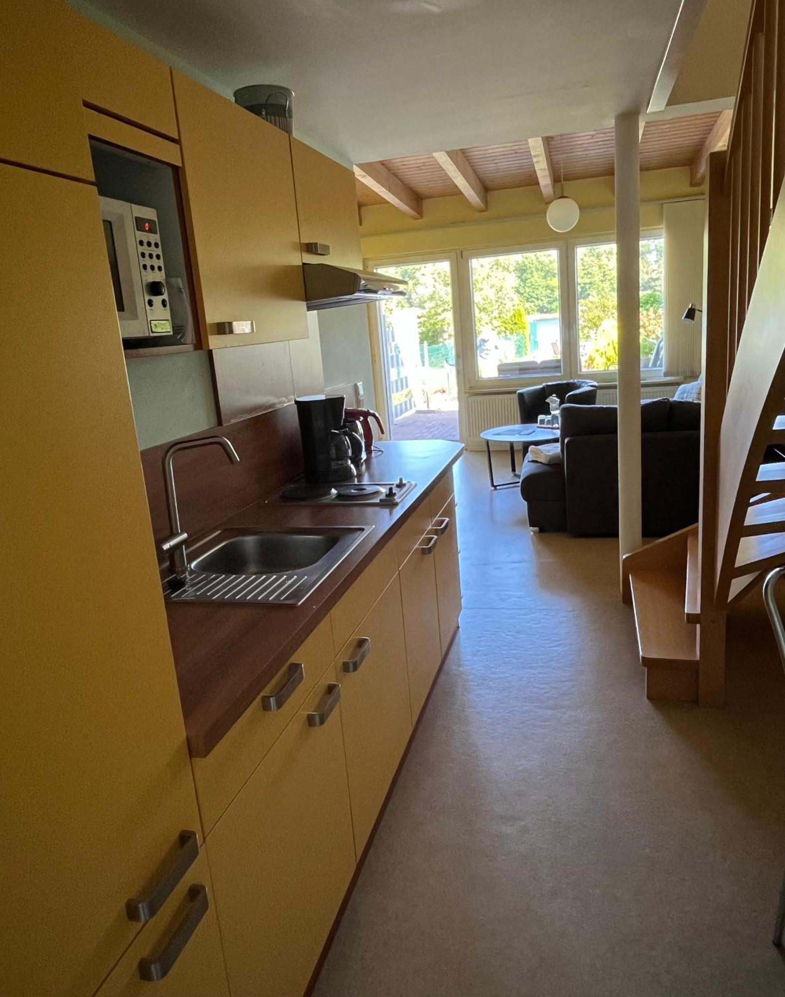 Ferienhaus Seekutter Mit Eigenem Seezugang Malchow  Ruang foto